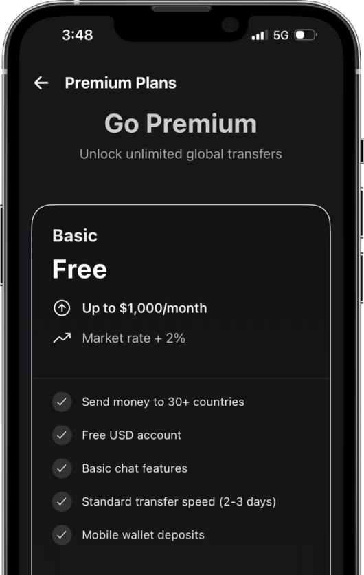 Mobile First Experience app image